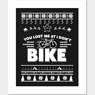 Merry Christmas BIKE Posters and Art